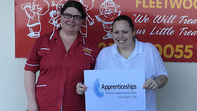 Apprentice at Little Treasures Nursery