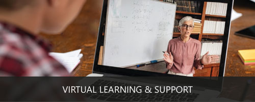 Link to virtual learning and support resources