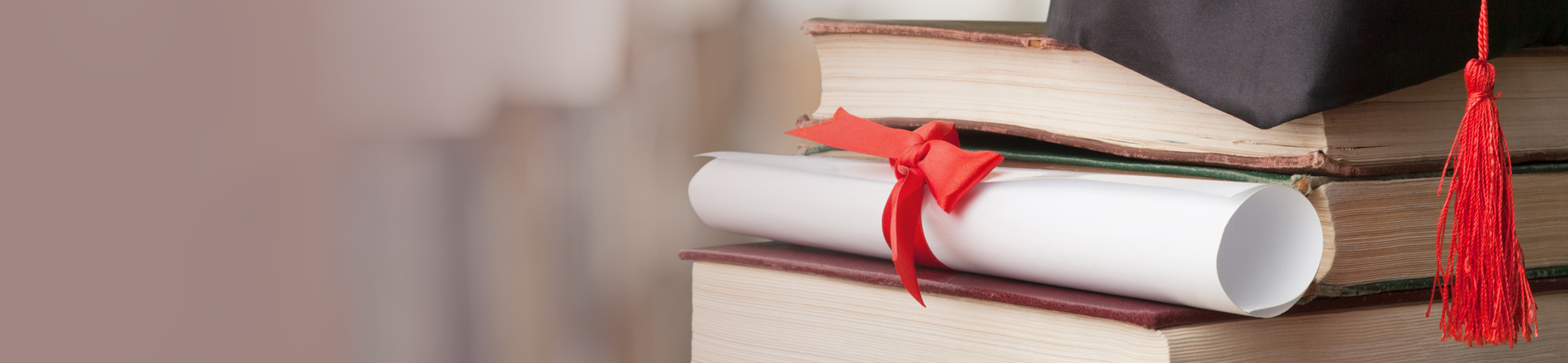 Certificate and books